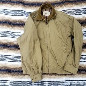 Classic Vintage 90's Woolrich Willow Duck Canvas Khaki Jacket Made in Macau